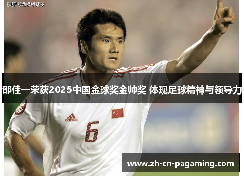 邵佳一荣获2025中国金球奖金帅奖 体现足球精神与领导力